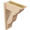 Ekena Millwork 7 1/2-in W x 18-in D x 26-in H Funston Trad Rough Cedar Woodgrain TimberThane Outlooker, Primed Tan OUTUR075X18X26FST04RCPR - alternate 6